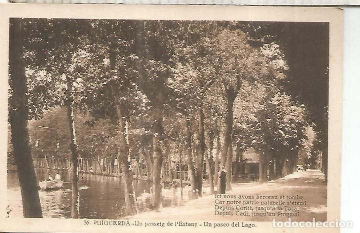 Postales: GERONA PUIGCERDA SIN ESCRIBIR - Foto 1