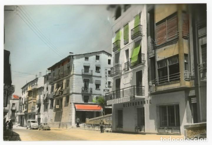 Postales: a07959 oliana avenida del general franco hostal victor janot n&ordm;73 fotografica sc dkw seat 600 hostal