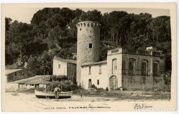 Postales: a07964 palamos torre valentina puignau fotografica circulada pescador