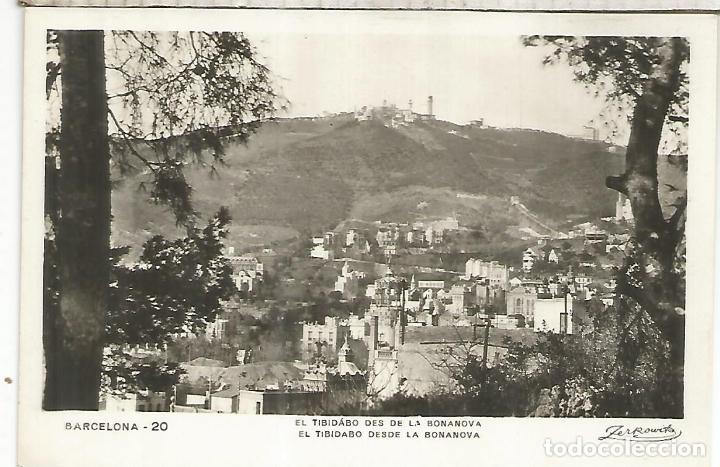 Postales: BARCELONA TIBIDABO ESCRITA - Foto 1