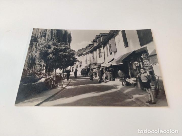 Postales: VALL D'ARAN - POSTAL LES - CALLE DE LOS BA&Ntilde;OS