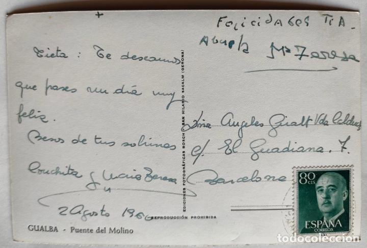 Postales: GUALBA PUENTE DEL MOLINO - Foto 2