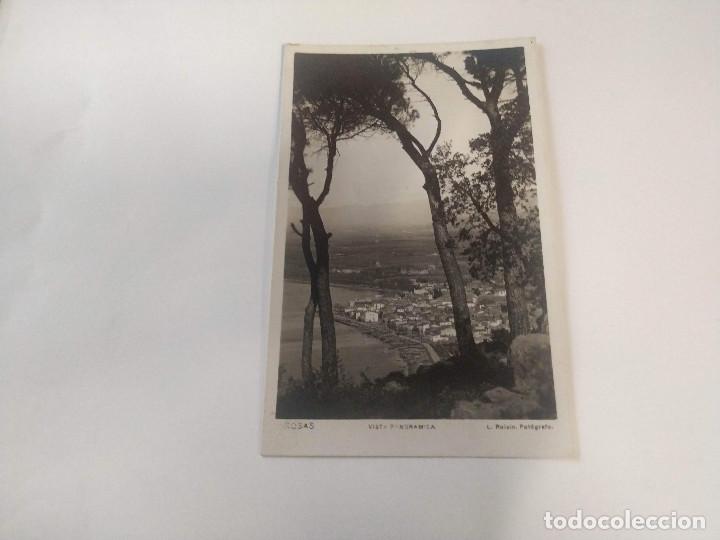 Postales: ALT EMPORD&Agrave; - POSTAL ROSAS - VISTA PANOR&Aacute;MICA