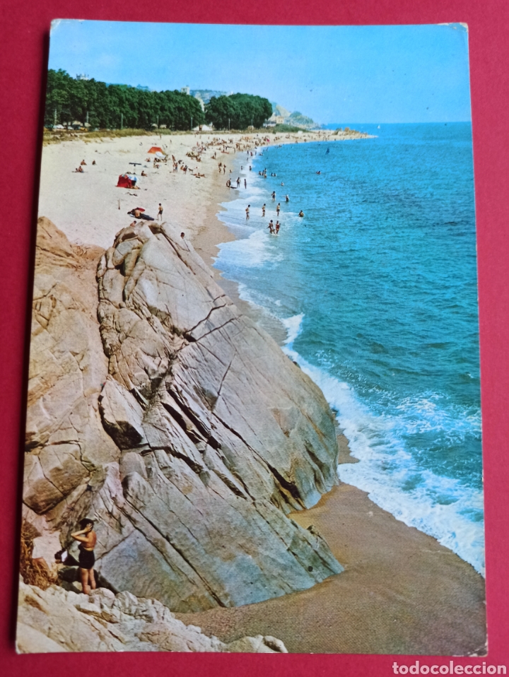 Postales: San Pol de Mar, Costa dorada.