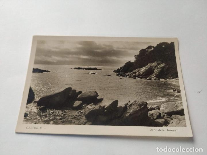 Postales: BAIX EMPORD&Agrave; - POSTAL CALONGE - REC&Oacute; DELS HOMES