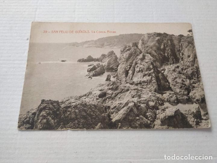 Postales: BAIX EMPORD&Agrave; - POSTAL SAN FELIU DE GUIXOLS - LA CONCA - ROCAS