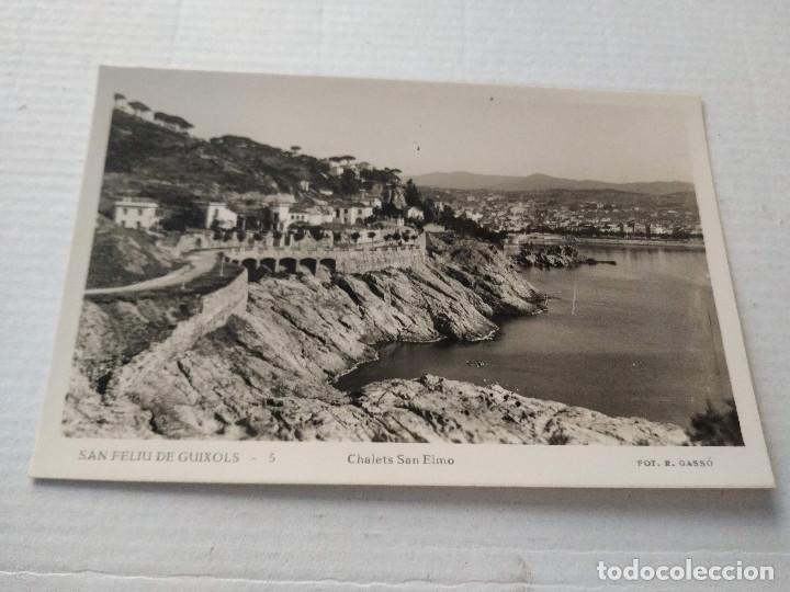 Postales: BAIX EMPORD&Agrave; - POSTAL SAN FELIU DE GUIXOLS - CHALETS SAN ELMO