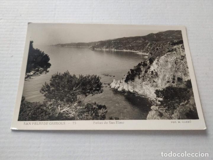 Postales: BAIX EMPORD&Agrave; - POSTAL SAN FELIU DE GUIXOLS - PE&Ntilde;AS DE SAN ELMO
