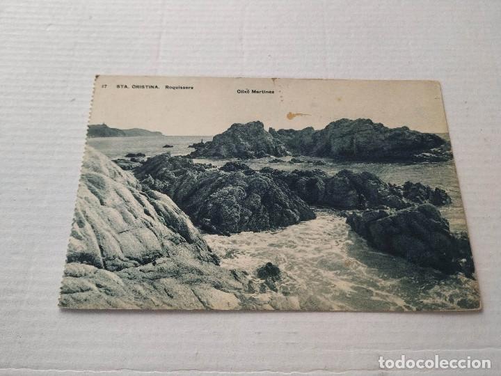 Postales: BAIX EMPORD&Agrave; - POSTAL STA. CRISTINA - ROQUISSERS