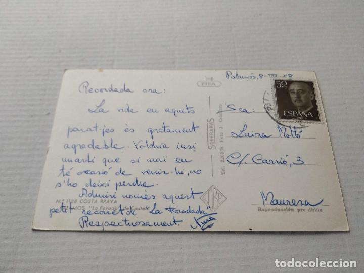 Postales: BAIX EMPORD&Agrave; - POSTAL PALAM&Oacute;S - LA FORADA DE CASTELL - Foto 2