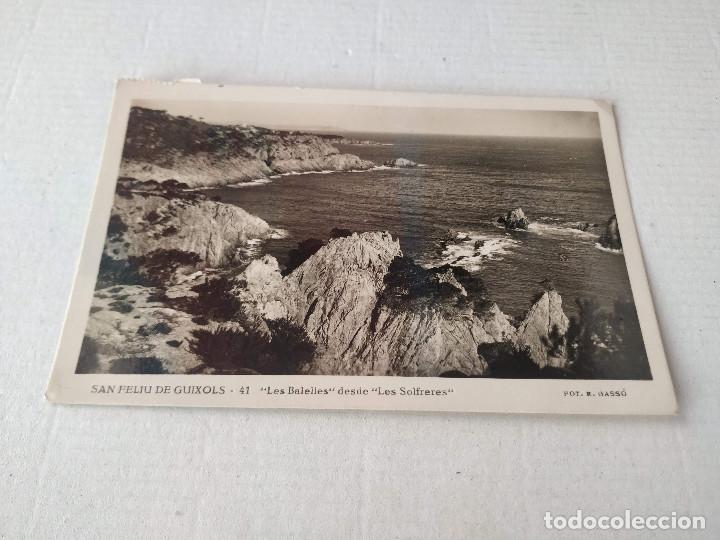 Postales: BAIX EMPORD&Agrave; - POSTAL SAN FELIU DE GUIXOLS - LES BALELLES DESDE LES SOLFRERES