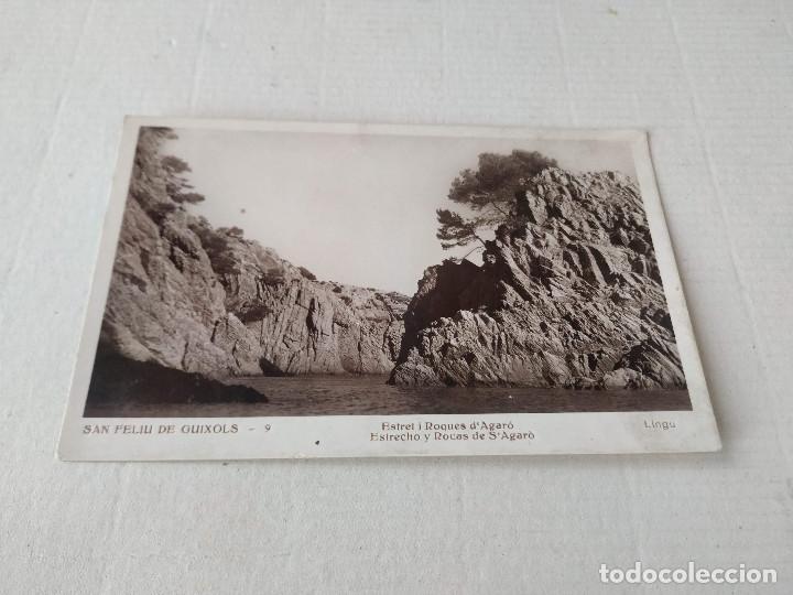Postales: BAIX EMPORD&Agrave; - POSTAL SAN FELIU DE GUIXOLS - ESTRET I ROQUES D'AGAR&Oacute;
