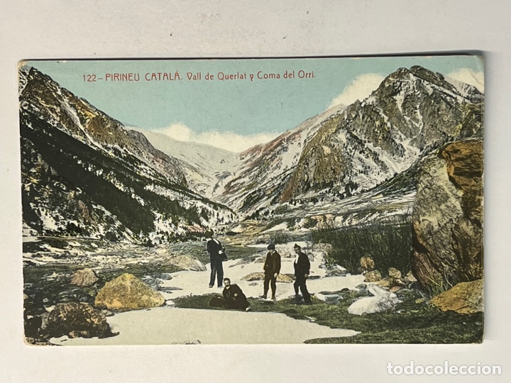 Postales: POSTAL LERIDA, Pirineu C&aacute;tala No.122, Vall de Querlat y Coma del Orri, Edic. Thomas (h.1940?) S/C