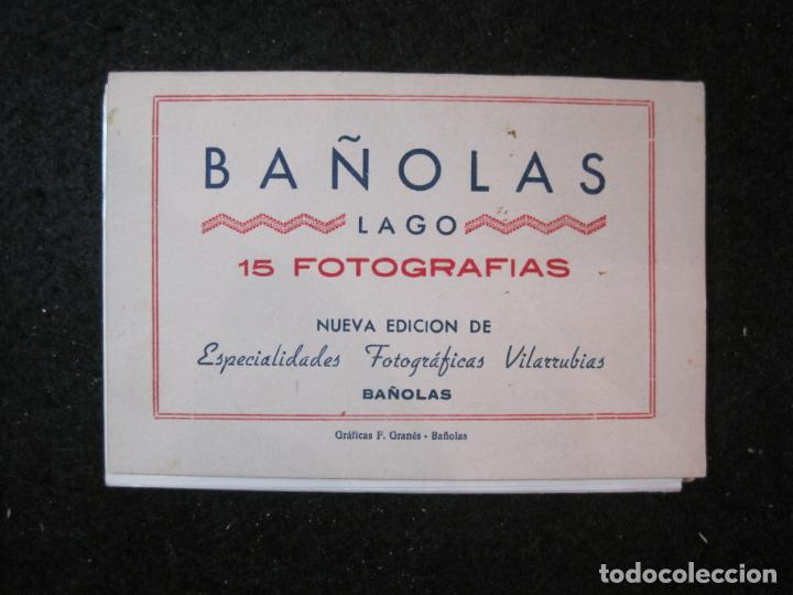 Postais: BA&Ntilde;OLAS-LAGO-BLOC CON 15 POSTALES ANTIGUAS-FOTO VILARRUBIAS-VER FOTOS-(86.065)