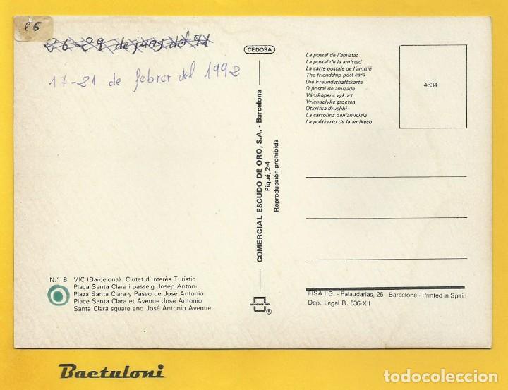 Postales: Vic. Rambla - Foto 2