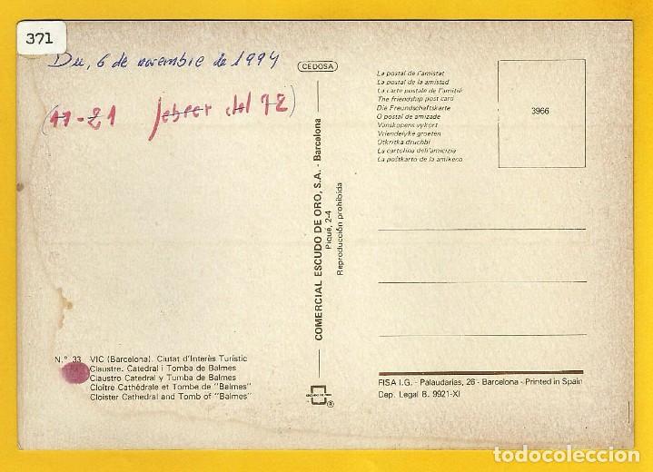 Postales: Vic. Claustro de la Catedral - Foto 2