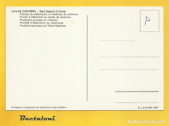 Postales: Sant Sadurn&iacute; dAnoia. Cavas Codorniu - Foto 2