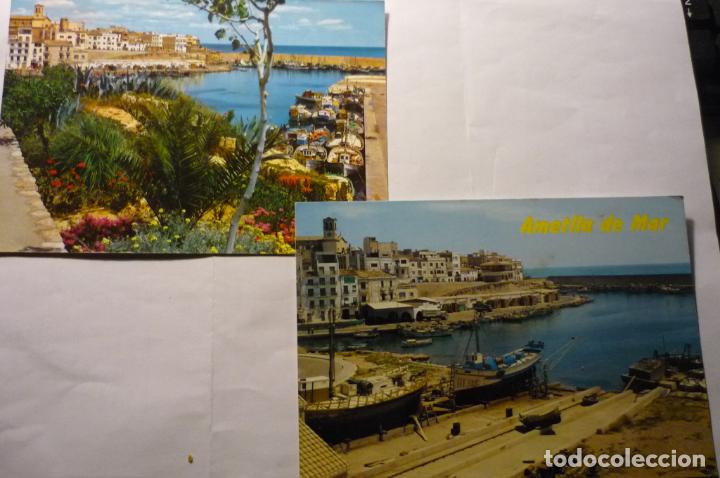 Postales: lote postales ametlla de mar escritas cm