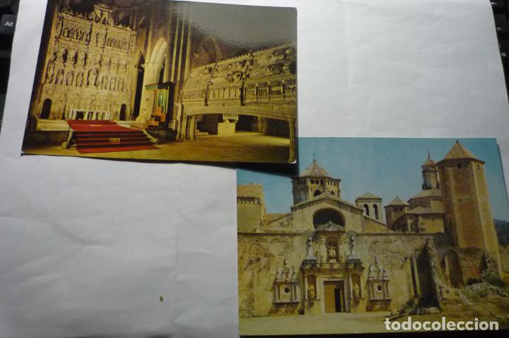 Postales: LOTE POSTALES MONASTERIO DE POBLET CM