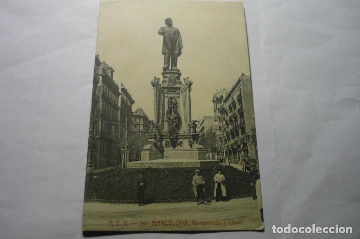 Postales: postal barcelona monumento a clave cm - Foto 1