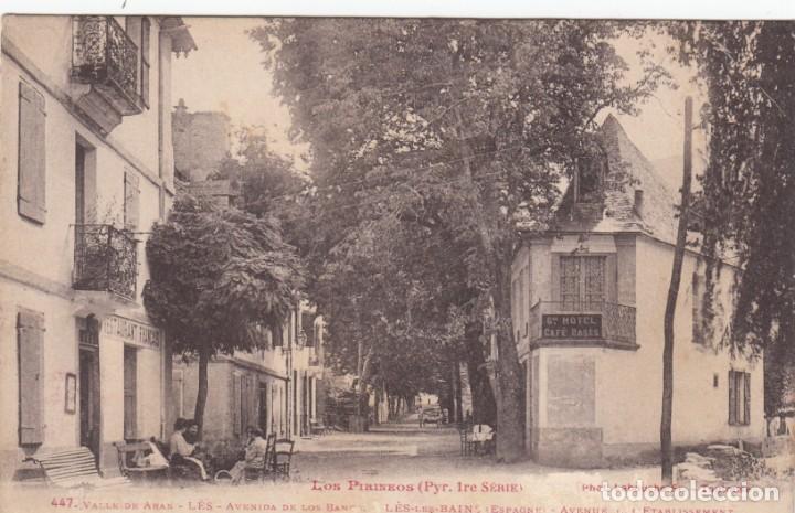 Postales: POSTAL DE LES - AVENIDA DE LOS BA&Ntilde;OS NUM. 447