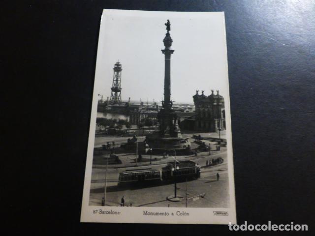Postales: BARCELONA MONUMENTO A COLON - Foto 1