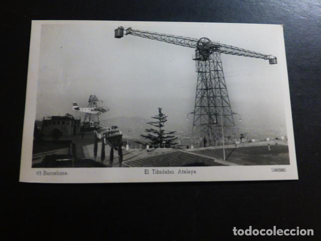 Postales: BARCELONA EL TIBIDABO ATALAYA - Foto 1