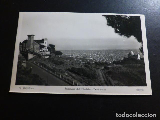 Postales: BARCELONA FUNICULAR DEL TIBIDABO - Foto 1