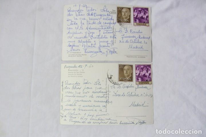 Postales: 2 tarjetas postales 1960 Puigcerd&aacute; - Foto 3