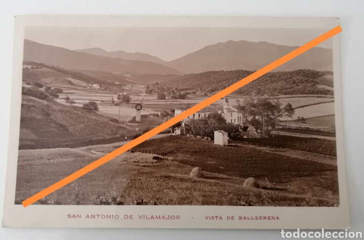 Postales: SAN ANTONIO DE VILAMAJOR. BARCELONA. VISTA DE BALLSERENA. POSTAL CIRCULADA 1932