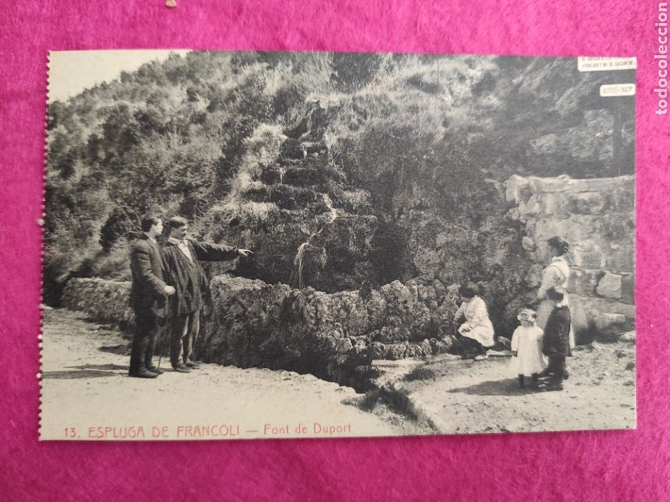Postcards: POSTAL ESPLUGA DE FRANCOLI - FONT DE DUPORT