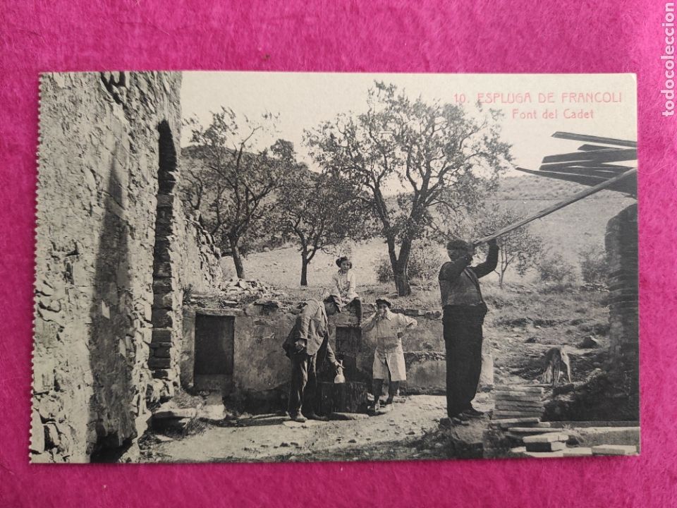 Postcards: POSTAL ESPLUGA DE FRANCOLI - FONT DEL CADET