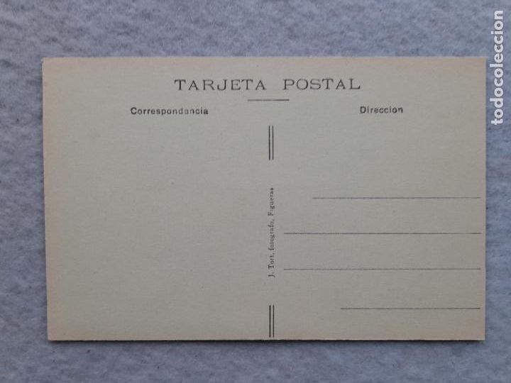 Postales: Figueras. Calle Caama&ntilde;o. - Foto 2
