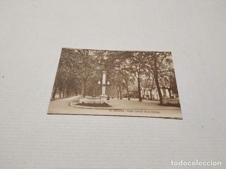 Postales: GIRON&Eacute;S - POSTAL GERONA - PASEO CENTRAL DE LA DEHESA - Foto 1