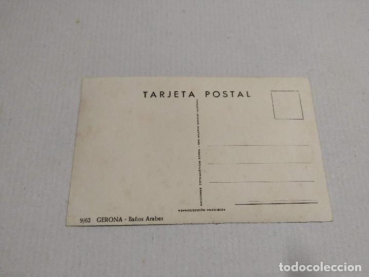 Postales: GIRON&Eacute;S - POSTAL GERONA - BA&Ntilde;OS &Aacute;RABES - Foto 2