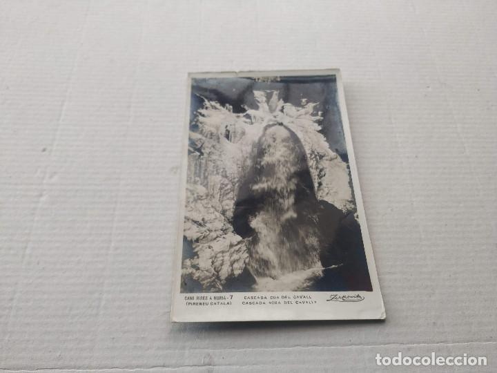 Postales: RIPOLL&Eacute;S - POSTAL CAM&Iacute; RIBES A N&Uacute;RIA - CASCADA CUA DEL CAVALL