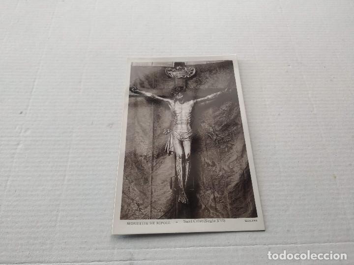 Postales: RIPOLL&Eacute;S - POSTAL MONESTIR DE RIPOLL - SANT CRIST