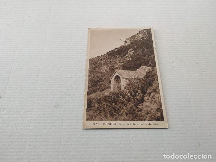 Postales: RIPOLL&Eacute;S - POSTAL MONTGRONY - FONT DE LA MARE DE D&Eacute;U