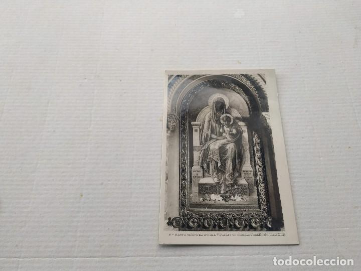 Postales: RIPOLL&Eacute;S - POSTAL SANTA MAR&Iacute;A DE RIPOLL