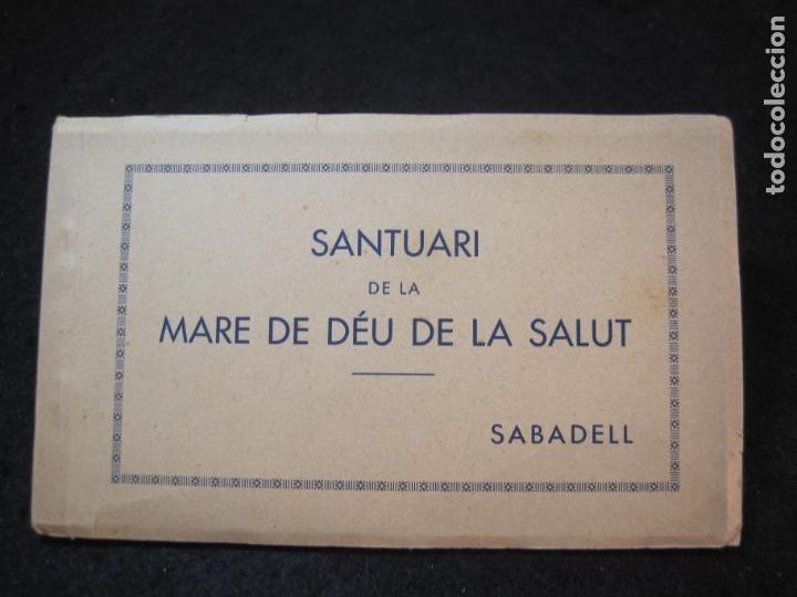 Postales: SABADELL-SANTUARI DE LA MARE DE DEU DE LA SALUT-BLOC CON POSTALES ANTIGUAS-(86.477)