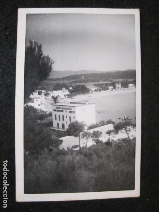 Postales: PALAMOS-HOTEL ROCAFOSCA-FOTOGRAFICA-POSTAL ANTIGUA-(86.480)