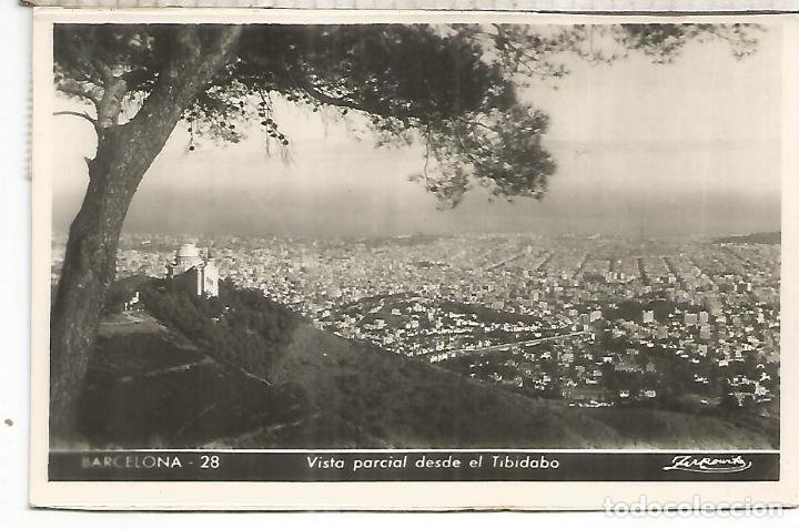 Postales: BARCELONA VISTA ESCRITA - Foto 1