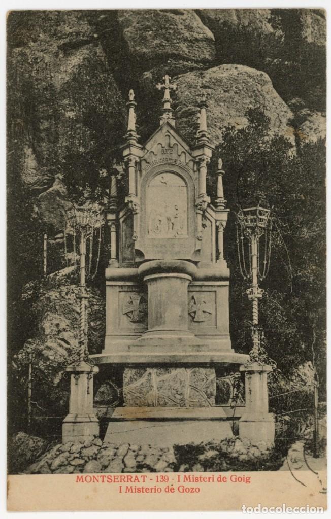 Postkarten: a08055 Montserrat Misteri De Goig em N&ordm;139 circulada