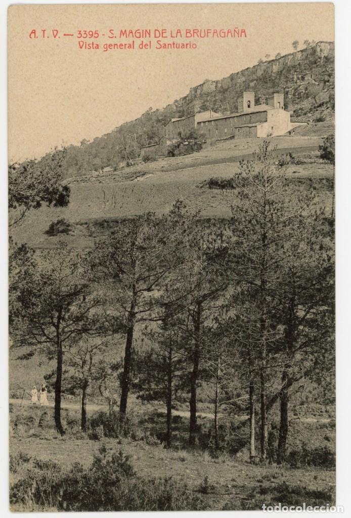 Postales: a08071 Sant Magi De Brufaganya Vista General Del Santuario Atv N&ordm;3395