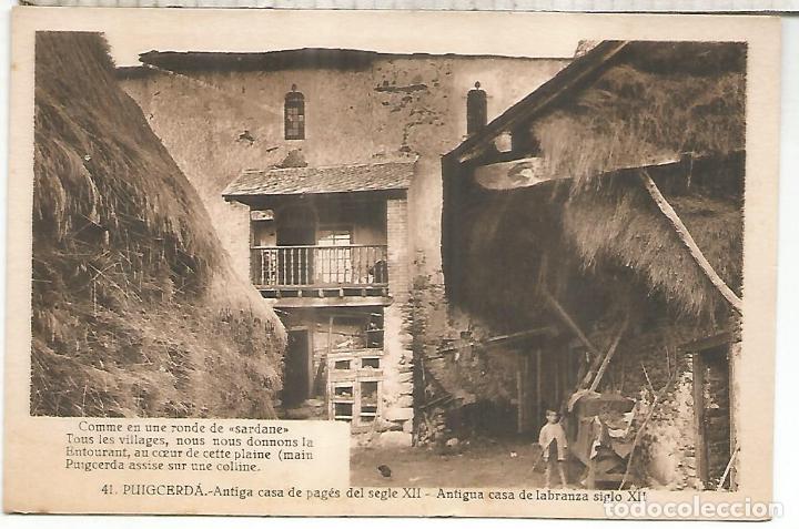 Postales: GERONA PUIGCERDA SIN ESCRIBIR - Foto 1