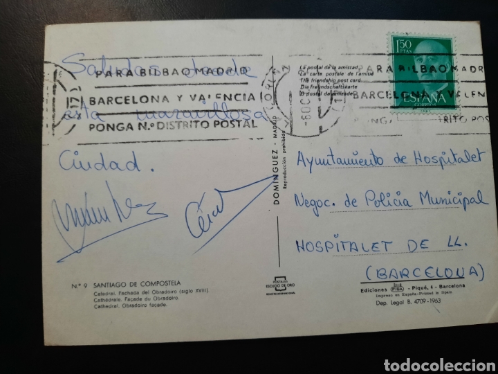 Postales: Postal de.Madrid.Catedral - Foto 2