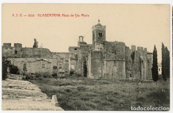 Cartoline: a08076 Vilabertran Absis De Santa Maria Atv N&ordm;1838