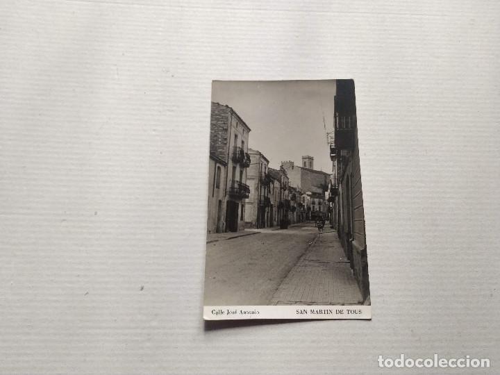 Postales: ANOIA - POSTAL SAN MART&Iacute;IN DE TOUS - CALLE JOS&Eacute; ANTONIO