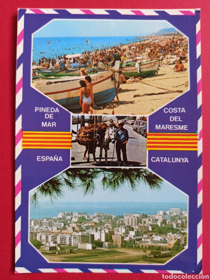 Postales: Pineda de Mar, Costa del Maresme. - Foto 1