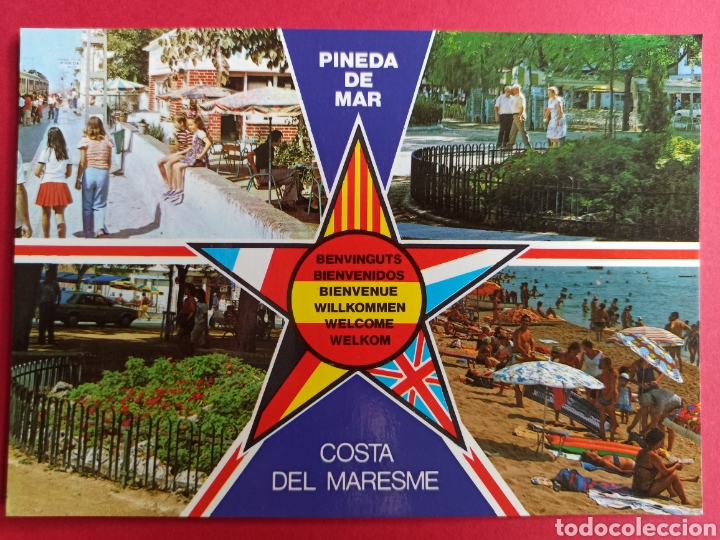 Postales: Pineda de Mar, Costa del Maresme. - Foto 1